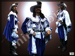 Mens' Baroque noble costume