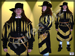 Mens' Baroque costume