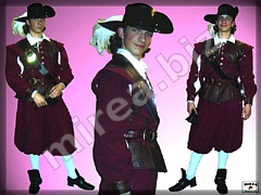 Baroque military costume