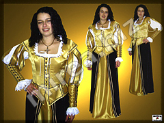 Ladies Baroque noble costume