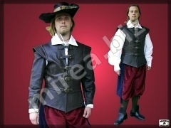 Baroque military costume