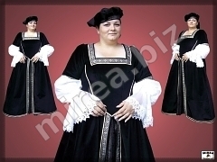 Baroque aristocratic ladies dress