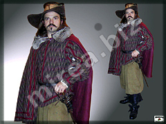 Men's Baroque winter costume