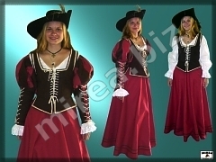 Ladies' Baroque costume