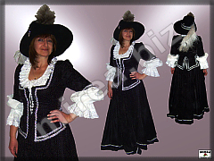 Dámsky barokový šľachtický kostým