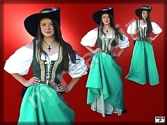 Dievčenský barokový kostým Dievčenský barokový kostým