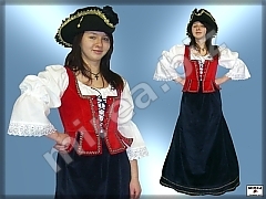 Dievčenský barokový kostým Dievčenský barokový kostým