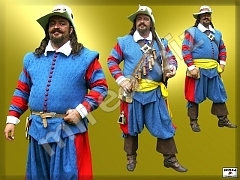 Men's baroque costume
