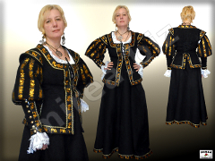 Womens' baroque costume