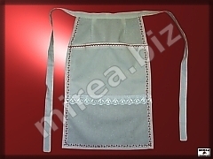 Women's apron embroidered