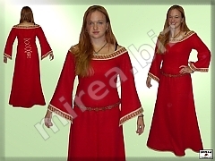 Women's gothic flax dresses