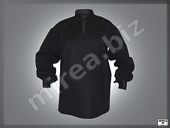 Pánska baroková košeľa čierna
