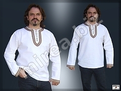 Slavic linen shirt