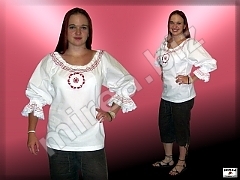 Ladies' slavic shrit