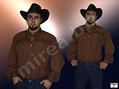westernová košeľa