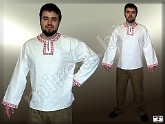 Slavic linen shirt ODAL