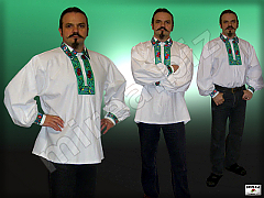 Folklórna košeľa zdobená Folklórna košeľa zdobená