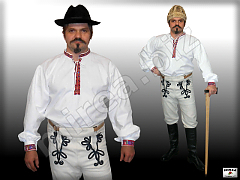 Folklore cotton shirt decorated Folklore cotton shirt decorated