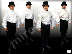 Historical shirts for State Theatre Košice Historical shirts for State Theatre Košice