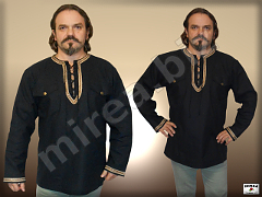Gothic shirt with pockets for each day