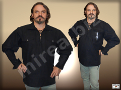 Baroque shirt with pockets for each day