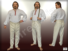 Men's cloth trousers