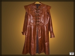 Barokový kožený kabát