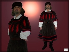 Mens' Renaissance costume