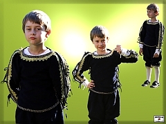 Boy's renaissance costume