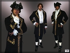 Men's rococo costume