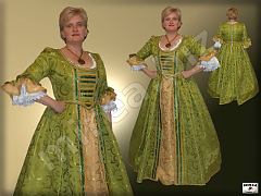 Rococo noblewoman