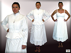 Woman dress - mode of 20th years of 20th century Woman dress - mode of 20th years of 20th century