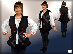 Women embroidered Coatless Women embroidered Coatless