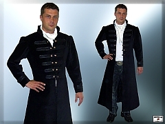 Extravagant historical clothing