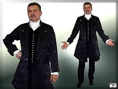 Extravagant historical clothing