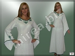 Ladies' linen gowns Ladies' linen gowns