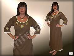 Ladies' linen gowns Ladies' linen gowns