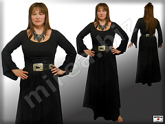 Ladies' linen gothic gowns Ladies' linen gothic gowns