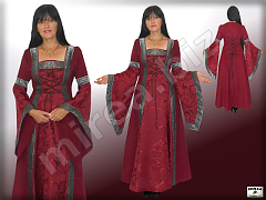 Dámske gotické šľachtické šaty