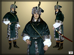 Men's hungarian costume