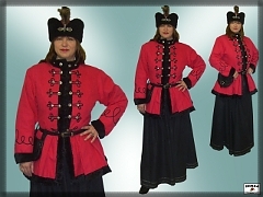 Ladies' hungarian noble costume