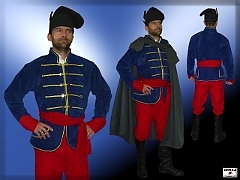 Men's kuruc costume