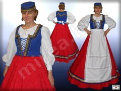 Ladies' hungarian costume