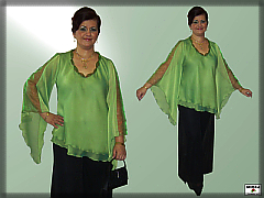 Ladies' muslin blouson Ladies' muslin blouson