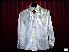 Men's brocade shirt