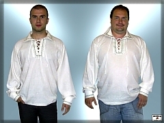 Embroidered linen shirt Embroidered linen shirt