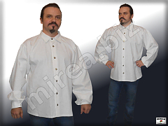 Men's flax shirt