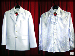 Boys white suit