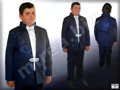 Boys blue suit