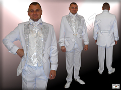 Pánsky svadobný extravagantný oblek Pánsky svadobný extravagantný oblek
